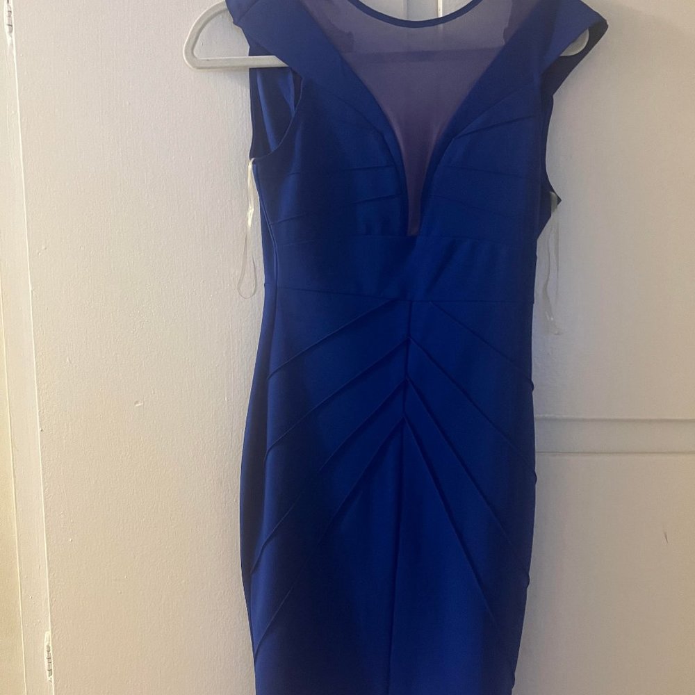 Blue Cocktail Dress